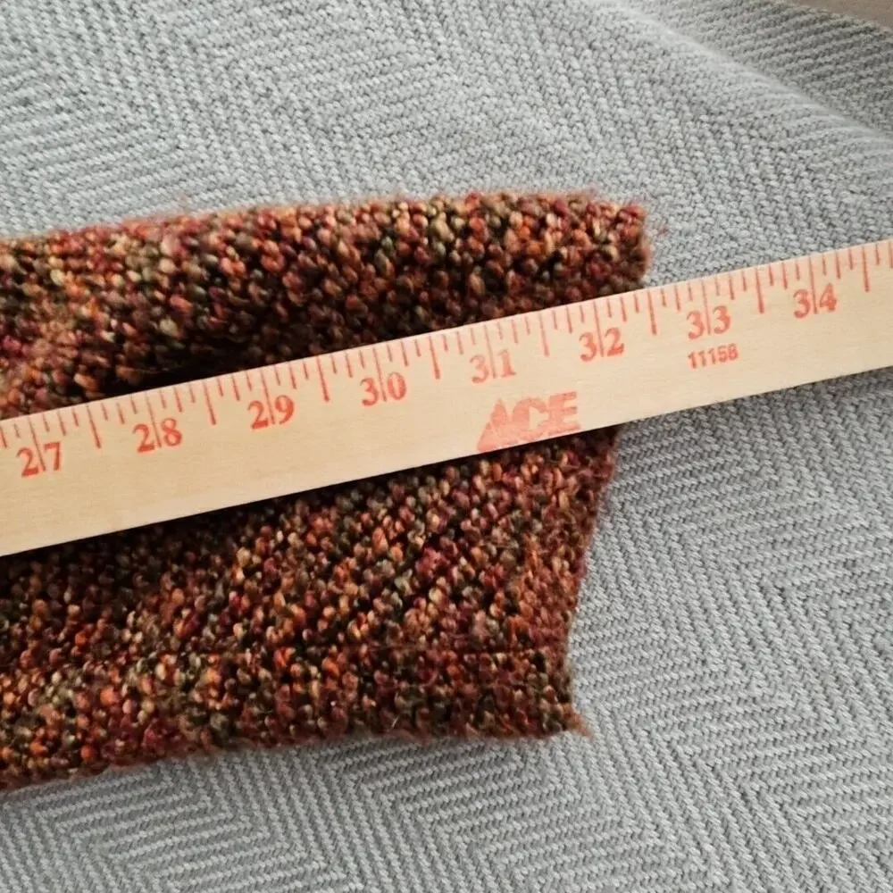 Requirements Tweed‎ Blazer Women's 14 Jacket Textured Multicolor Vtg 90's Office